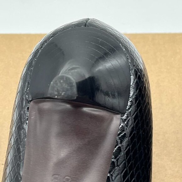 Cole Haan Air Miranda Black Snake Print Pump 8B 8 GUC - Picture 9 of 11